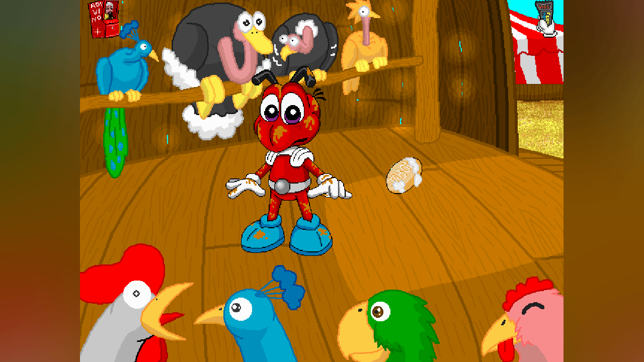 Ilustración con animales de granja para aprender las partes del cuerpo para niños pequeños