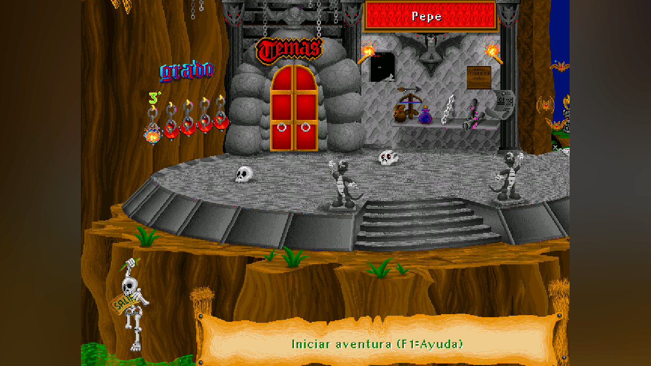 Entrada del Castillo de Drácula juego educativo para niños de primaria para aprender matemáticas