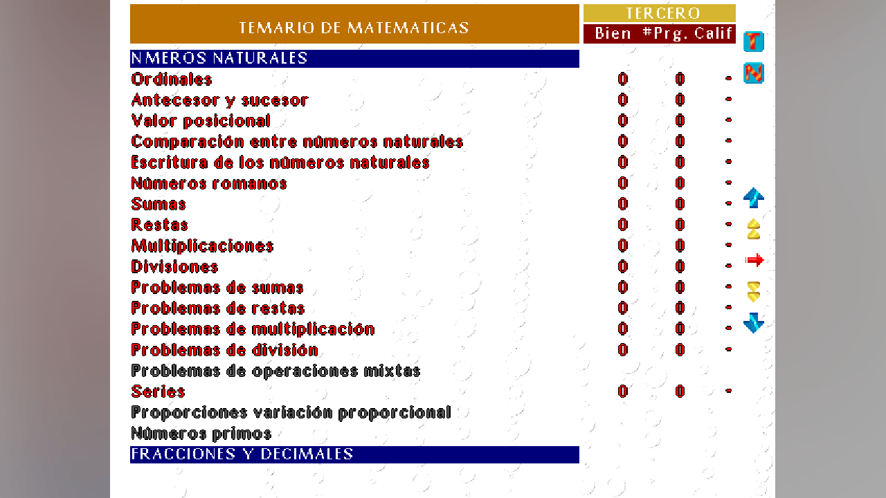 Temario para niños de tercero a sexto de primaria en México del juego de plataformas del Castillo de Drácula