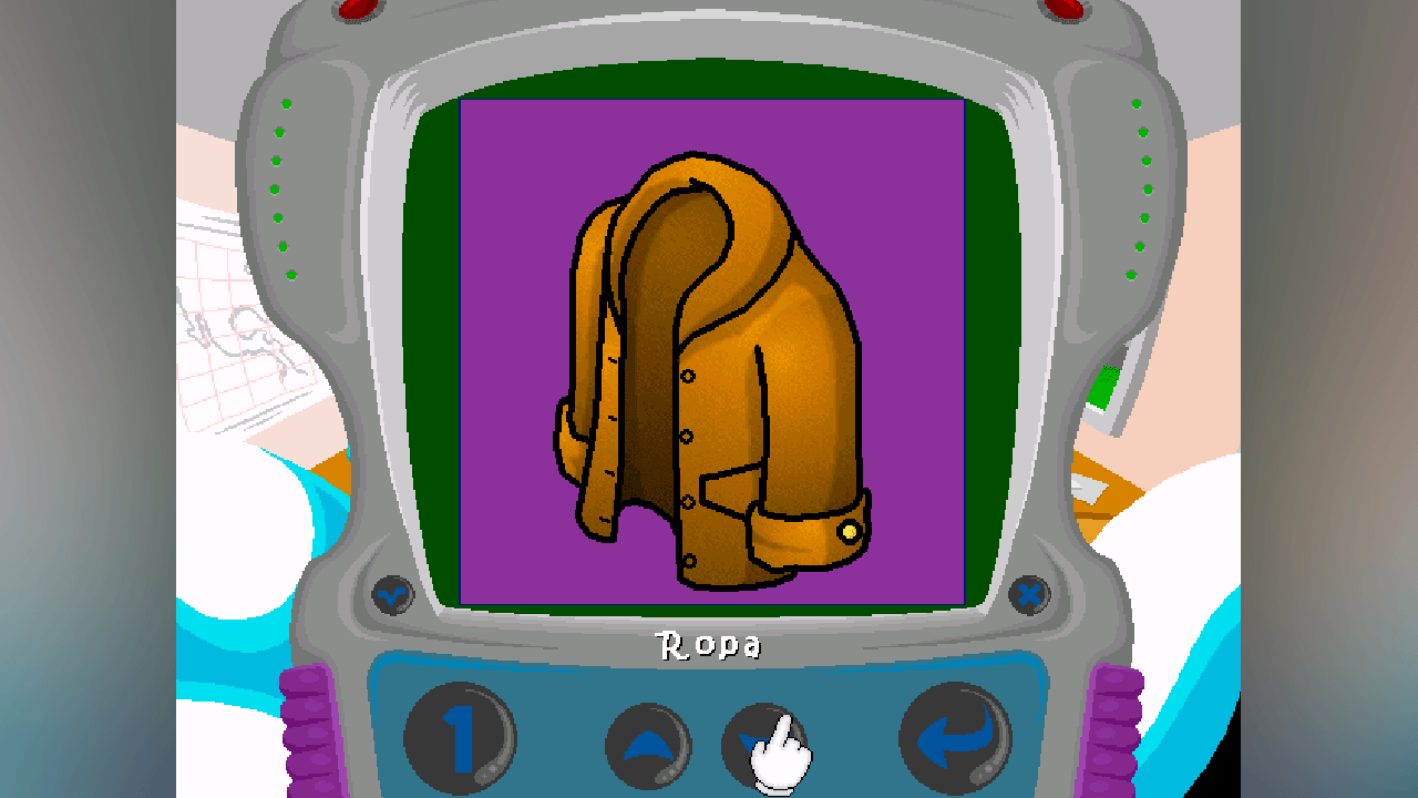 Programa para niños para aprender objetos y ropa como chamarras y sacos