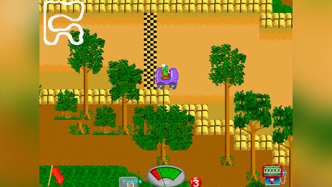 Carreritas del conocimiento con Arnoldo de Vermic. Minijuego de Atmósfera Digital de Green Hat