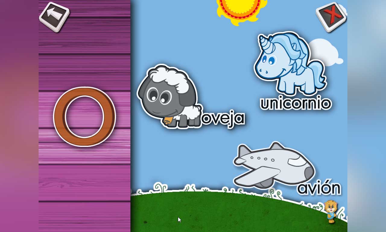 Página del libro Peques 3, libro digital de Green Hat para niños de preescolar donde se muestra el formato de evaluación.