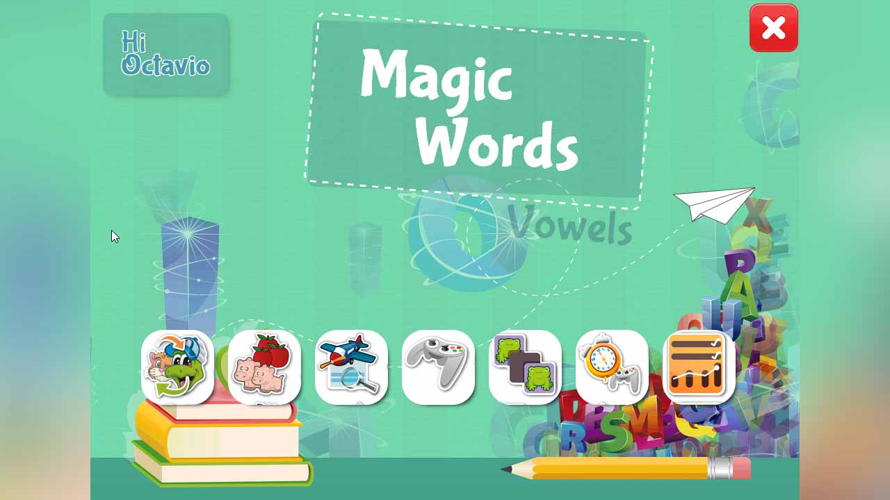 Portada principal de juego Magic Words de Green Hat