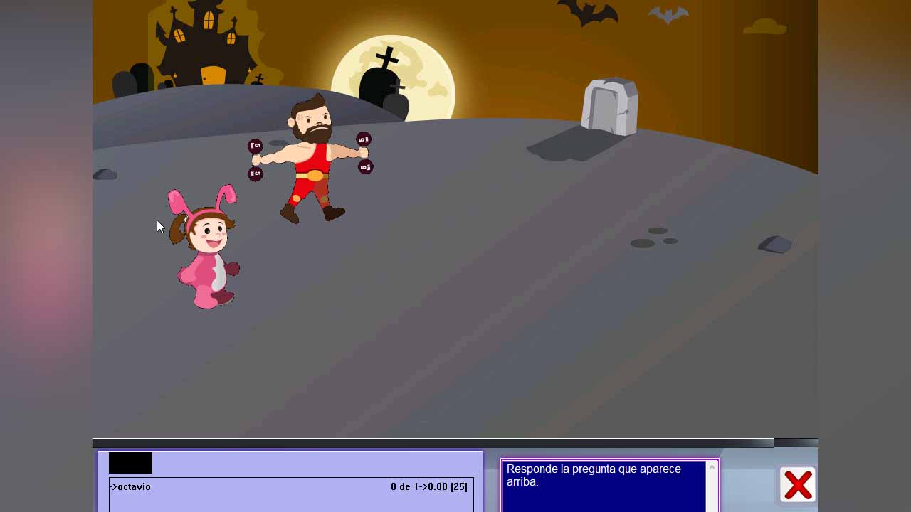 Competencia personajes de Green Hat AV de Vermic para aprender temas de primaria